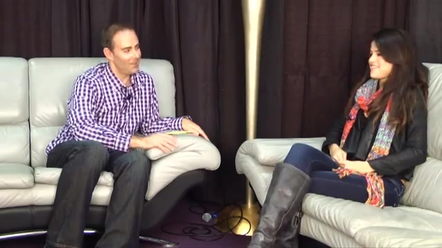 Selena Gomez interview in the Backstage of Jingle Ball 2011 306