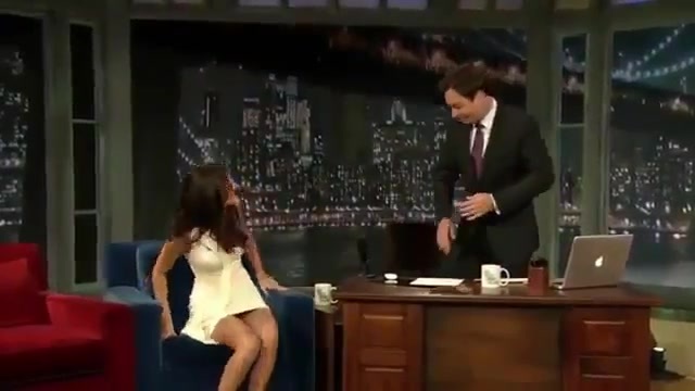 Selena Gomez Interview on Jimmy Fallon 2011 025