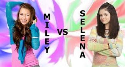 Miley vs Selena - Miley vs Selena