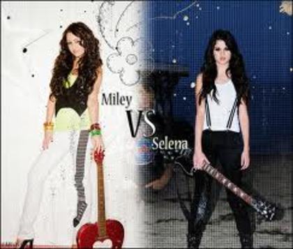  - Miley vs Selena