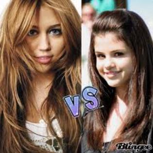  - Miley vs Selena