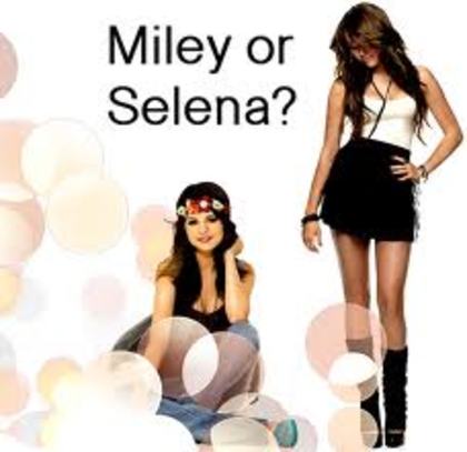  - Miley vs Selena