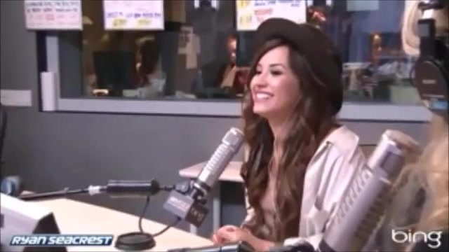 Demi Lovato\'s Interview with Ryan Seacrest -Skyscraper premier [Full] 0067