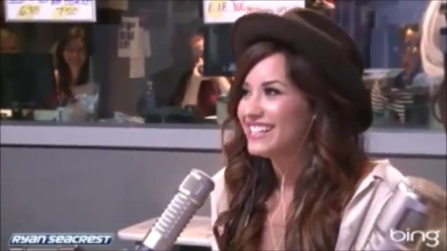 Demi Lovato\'s Interview with Ryan Seacrest -Skyscraper premier [Full] 0076