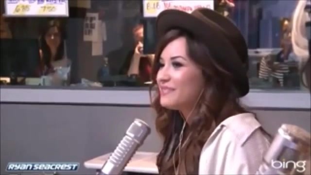 Demi Lovato\'s Interview with Ryan Seacrest -Skyscraper premier [Full] 0079