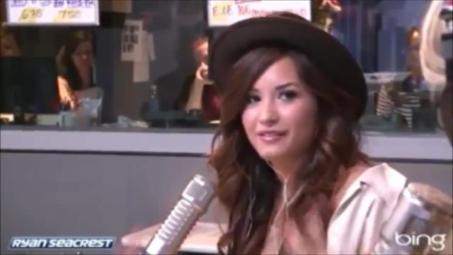 Demi Lovato\'s Interview with Ryan Seacrest -Skyscraper premier [Full] 0084