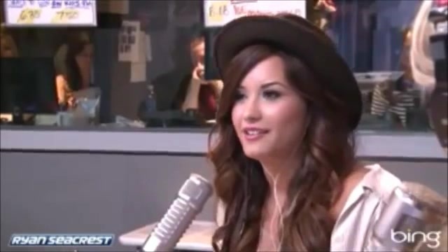 Demi Lovato\'s Interview with Ryan Seacrest -Skyscraper premier [Full] 0086