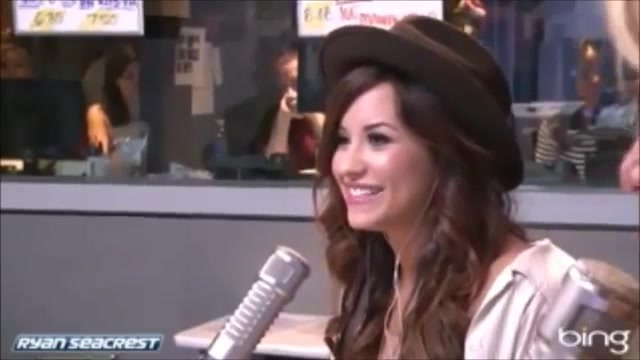 Demi Lovato\'s Interview with Ryan Seacrest -Skyscraper premier [Full] 0097