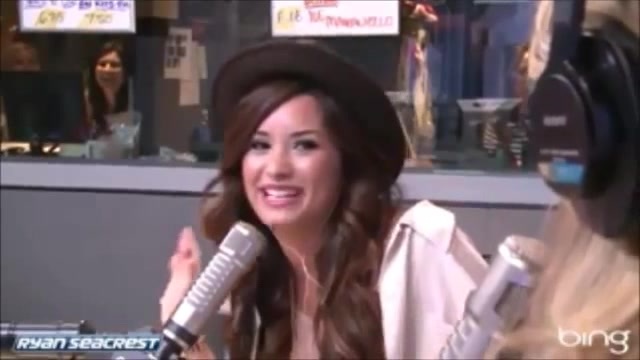 Demi Lovato\'s Interview with Ryan Seacrest -Skyscraper premier [Full] 0542