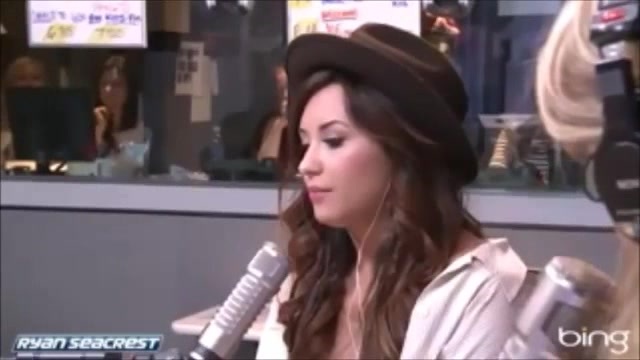 Demi Lovato\'s Interview with Ryan Seacrest -Skyscraper premier [Full] 0160