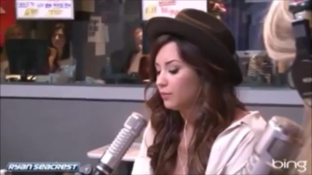Demi Lovato\'s Interview with Ryan Seacrest -Skyscraper premier [Full] 0166