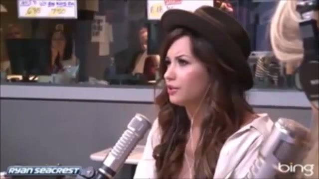 Demi Lovato\'s Interview with Ryan Seacrest -Skyscraper premier [Full] 0173