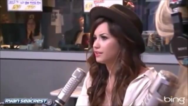 Demi Lovato\'s Interview with Ryan Seacrest -Skyscraper premier [Full] 0175