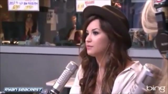Demi Lovato\'s Interview with Ryan Seacrest -Skyscraper premier [Full] 0181