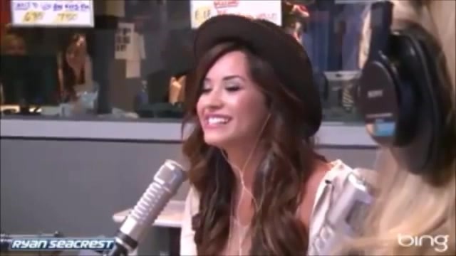 Demi Lovato\'s Interview with Ryan Seacrest -Skyscraper premier [Full] 0569