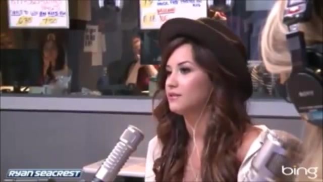 Demi Lovato\'s Interview with Ryan Seacrest -Skyscraper premier [Full] 0186