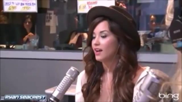 Demi Lovato\'s Interview with Ryan Seacrest -Skyscraper premier [Full] 0260
