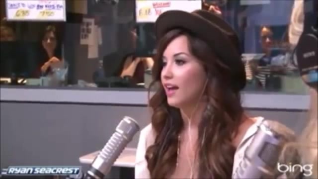 Demi Lovato\'s Interview with Ryan Seacrest -Skyscraper premier [Full] 0261