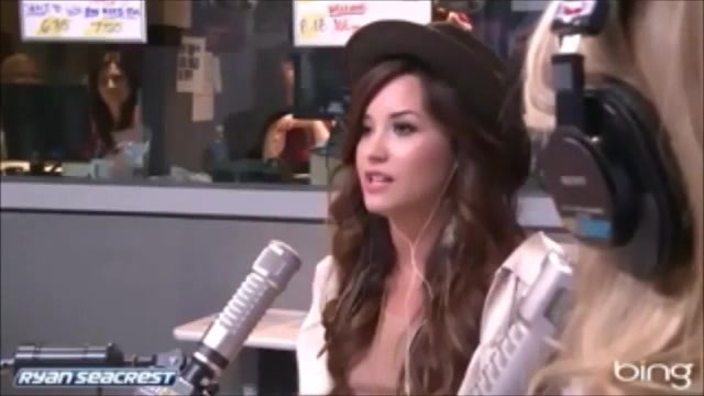 Demi Lovato\'s Interview with Ryan Seacrest -Skyscraper premier [Full] 0690