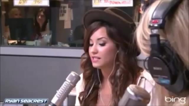 Demi Lovato\'s Interview with Ryan Seacrest -Skyscraper premier [Full] 1510