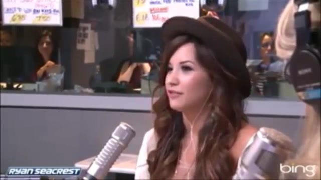 Demi Lovato\'s Interview with Ryan Seacrest -Skyscraper premier [Full] 0333