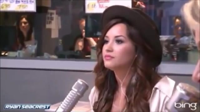 Demi Lovato\'s Interview with Ryan Seacrest -Skyscraper premier [Full] 0749