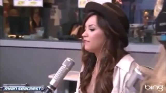 Demi Lovato\'s Interview with Ryan Seacrest -Skyscraper premier [Full] 0382