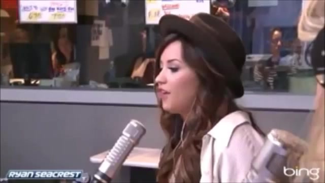 Demi Lovato\'s Interview with Ryan Seacrest -Skyscraper premier [Full] 0387