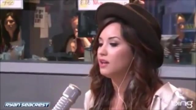 Demi Lovato\'s Interview with Ryan Seacrest -Skyscraper premier [Full] 0760