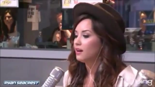 Demi Lovato\'s Interview with Ryan Seacrest -Skyscraper premier [Full] 0761