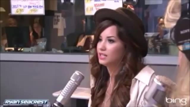 Demi Lovato\'s Interview with Ryan Seacrest -Skyscraper premier [Full] 0393
