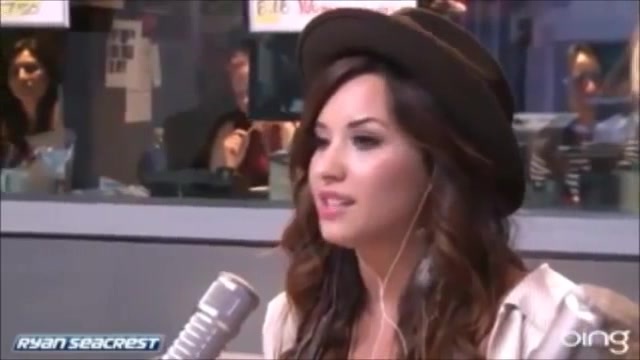 Demi Lovato\'s Interview with Ryan Seacrest -Skyscraper premier [Full] 0767