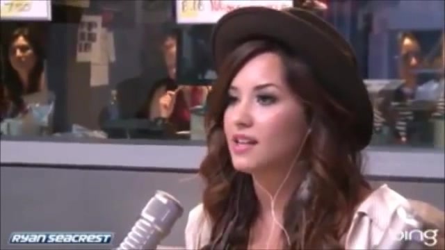Demi Lovato\'s Interview with Ryan Seacrest -Skyscraper premier [Full] 0768