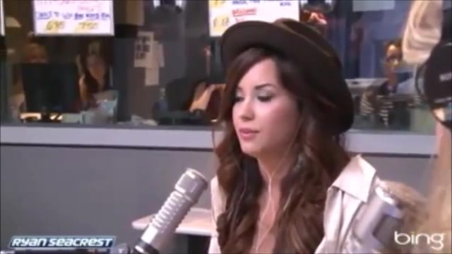 Demi Lovato\'s Interview with Ryan Seacrest -Skyscraper premier [Full] 0396