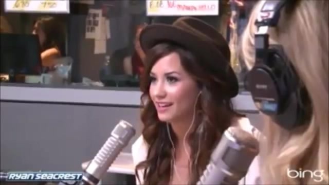 Demi Lovato\'s Interview with Ryan Seacrest -Skyscraper premier [Full] 1197