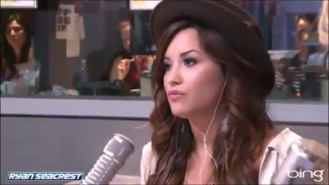 Demi Lovato\'s Interview with Ryan Seacrest -Skyscraper premier [Full] 0784
