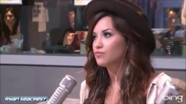 Demi Lovato\'s Interview with Ryan Seacrest -Skyscraper premier [Full] 0785