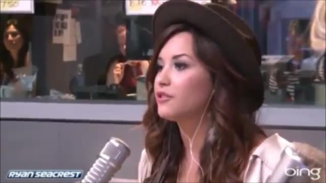 Demi Lovato\'s Interview with Ryan Seacrest -Skyscraper premier [Full] 0793