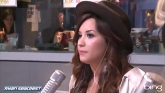 Demi Lovato\'s Interview with Ryan Seacrest -Skyscraper premier [Full] 0798