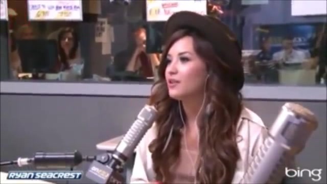 Demi Lovato\'s Interview with Ryan Seacrest -Skyscraper premier [Full] 2038