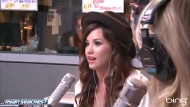 Demi Lovato\'s Interview with Ryan Seacrest -Skyscraper premier [Full] 1237