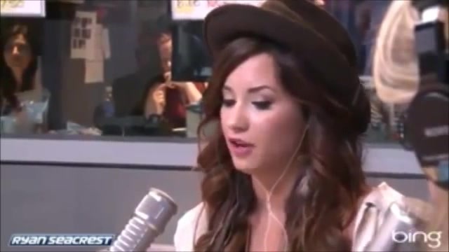 Demi Lovato\'s Interview with Ryan Seacrest -Skyscraper premier [Full] 0838