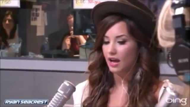 Demi Lovato\'s Interview with Ryan Seacrest -Skyscraper premier [Full] 0841