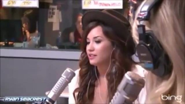 Demi Lovato\'s Interview with Ryan Seacrest -Skyscraper premier [Full] 1257