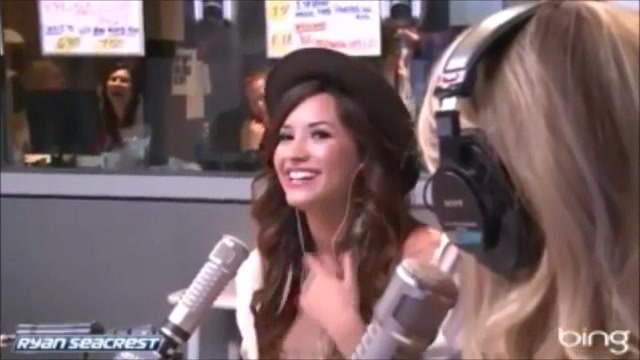 Demi Lovato\'s Interview with Ryan Seacrest -Skyscraper premier [Full] 1663