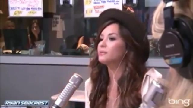 Demi Lovato\'s Interview with Ryan Seacrest -Skyscraper premier [Full] 0469