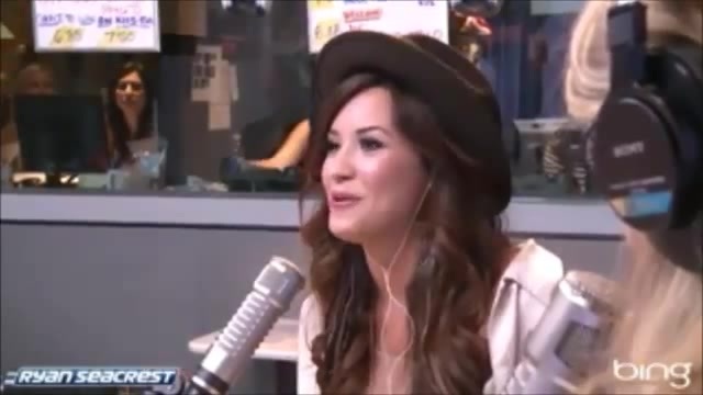 Demi Lovato\'s Interview with Ryan Seacrest -Skyscraper premier [Full] 0479