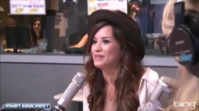 Demi Lovato\'s Interview with Ryan Seacrest -Skyscraper premier [Full] 0480