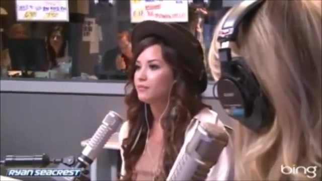 Demi Lovato\'s Interview with Ryan Seacrest -Skyscraper premier [Full] 1681