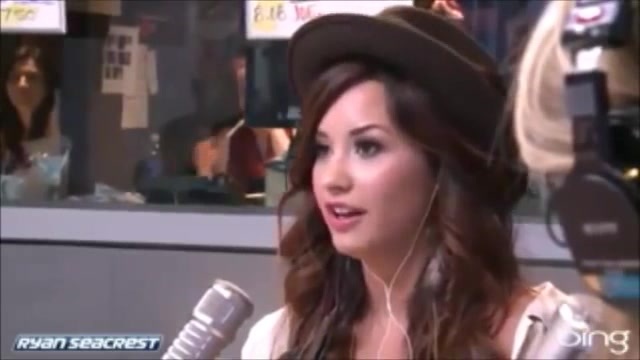 Demi Lovato\'s Interview with Ryan Seacrest -Skyscraper premier [Full] 0867